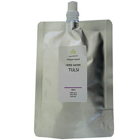 nauhiaherb トゥルシー蒸留水 100ml アルミパウチ 石垣島産 天然100%無添加 トゥルシーハーブウォーター