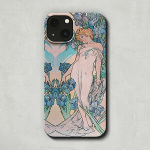 X}zP[X / AtHX ~Vul̉-ACX (1898)v iPhone S@Ή 14 13 12 11 SE Pro Max Plus mini P[X Jo[ mucha ACX  t[ CXg A[g k[H[ G A[