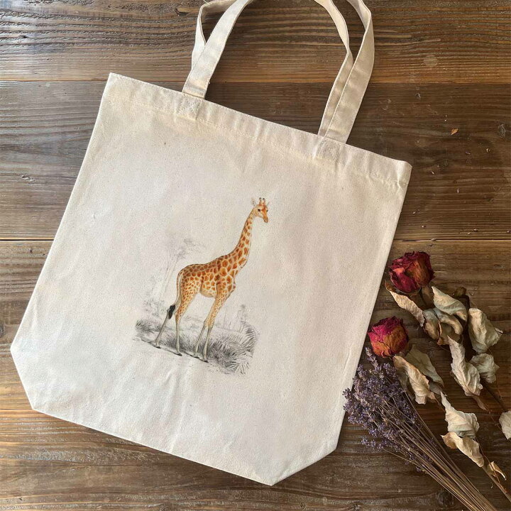 楽天市場】トートバッグ / チャールズ デサリーヌ ドルビニ「キリン  