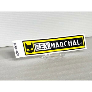 �Ȗؔ��� �}�[�V���� SEV MARCHAL ���K�i �X�e�b�J�[ ���S�X�e�b�J�[120mm × 22mm �� �� ��) �ό� ��O �g�p�� �t�F���_�[ ���P�b�g �J�E�� �K���X �X�N���[�� Marchal �V�r�G ���[�J�X ���S CIBIE �f�J
