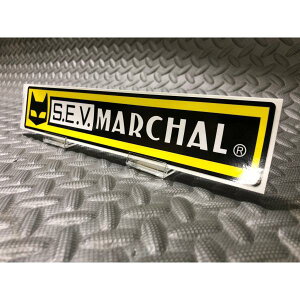 �Ȗؔ��� �}�[�V���� SEV MARCHAL ���K�i �X�e�b�J�[ ���S �X�e�b�J�[250mm × 46mm �� �� ��) �ό� ��O �g�p�� �t�F���_�[ ���P�b�g �J�E�� �K���X �X�N���[�� Marchal �V�r�G ���[�J�X ���S CIBIE �f�J