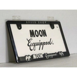 X݌ɗL{ TCY ԌΉ  Raised MOON Equipped S CZX v[g t[ MG062BKMQCH ) [ACY io[t[ g License Plate Frame  킢 AJ 