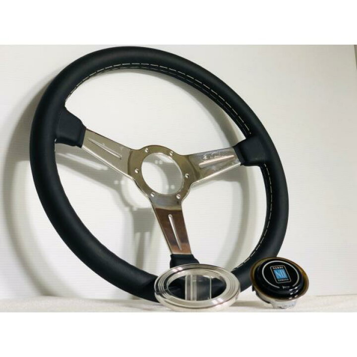 楽天市場】在庫有☆ NARDI ☆ ナルディー N132 クラシック レザー 360 