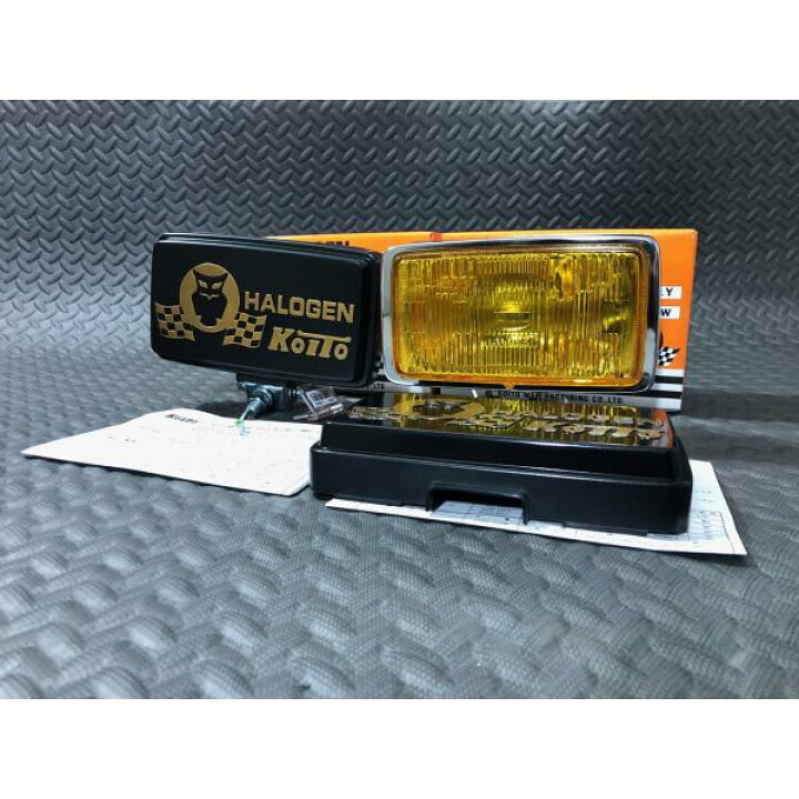楽天市場】ガラスレンズ ☆ 2個 セット 黒金カバー付！小糸製作所 161 