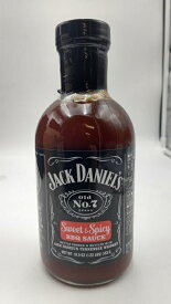 ジャックダニエル　スイート＆スパイシー　BBQソース　553gJACK DANIEL'S Sweet&Spicy BBQ Sauce 553g