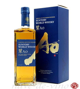 Tg[ [hECXL[  Ao yKiEtz SUNTORY WORLD WHISKY Ao A BLEND OF FIVE MAJOR WHISKIES