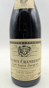 y󏭃ACzh[k C Wh W Vx^ v~G N N T WbN 2007DOMAINE LOUIS JADOT Gevrey Chambertin Premier Cru Clos Saint Jacquesy/t{fBz