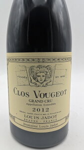 y󏭃ACzh[k C Wh N [W O N 2012DOMAINE LOUIS JADOT Clos Vougeot Grand Cruy/t{fBz