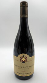 【希少レアワイン】ドメーヌ ポンソ 　シャンベルタン クロ ド ベズ グラン クリュ 　2009DOMAINE PONSOT Chambertin Clos de Beze Grand Cru【赤/フルボディ】