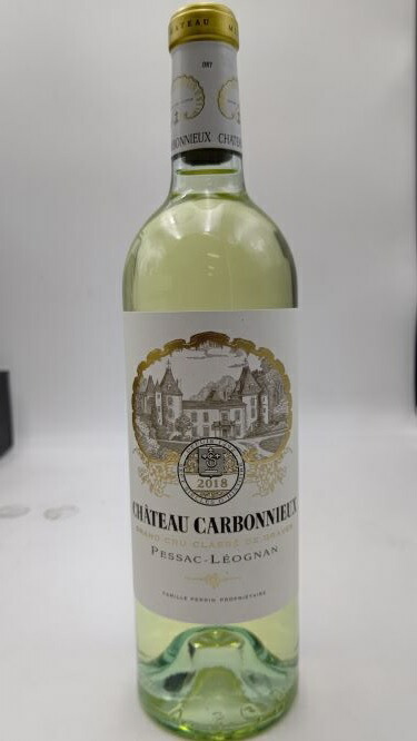 ボルドーグラーブでも最大規模のシャトーがつくる白ワイン シャトー カルボニュー ブラン Chateau 日本人気超絶の Blanc 2018 人気ブラドン Carbonnieux