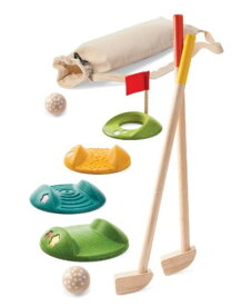 プラントイ PLANTOYS ミニゴルフ フルセット 5683 木のおもちゃ 知育玩具