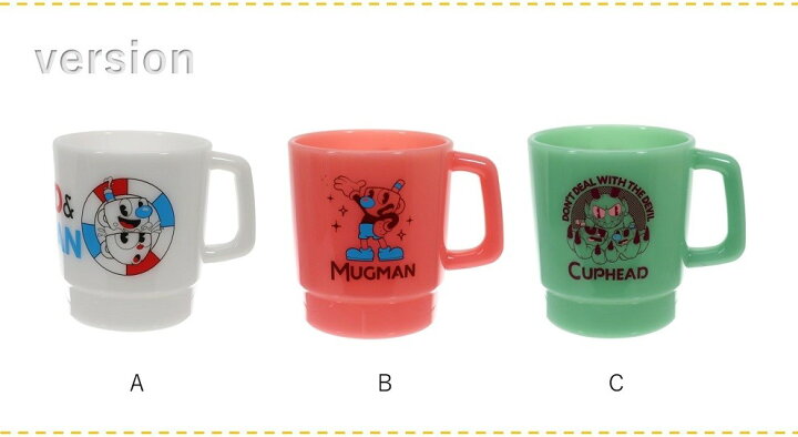 楽天市場】CUPHEAD カップヘッド スタッキングマグカップ B 00019913 