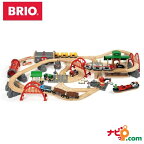 ブリオ BRIO 木のおもちゃ レール＆ロードデラックスセット 33052