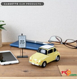 車型 Bluetooth ワイヤレススピーカー スバル360 Subaru360 イエロー 659728 CASSETTE CAR PRODUCTS