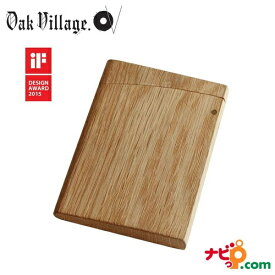 木製カードケース INRO ナチュラル 01510-10 オークヴィレッジ Oak Village 国産材使用 伝統工法による木製文具