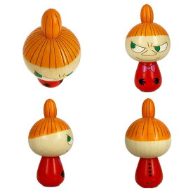 MOOMIN×卯三郎こけし リトルミイ USK040002　こけし キャラクター うさぶろう 小さめ 北欧 ムーミン 置物 Moomin 雑貨 母の日 ミイ ムーミン雑貨 ギフト かわいい 癒し グッズ 人気 コラボ 卯三郎 こけし ムーミン グッズ ギフト プレゼント おくりもの プチギフト