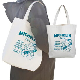 ミシュラン トートバッグ アース 233784 Michelin Totebag Earth キャンバストート ミシュランマン エコバッグ 大きめ