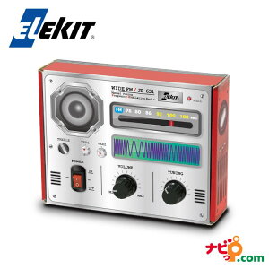 �G���L�b�g ���C�hFM�͂��炶 JS-631 ���W�I �H��L�b�g ELEKIT ���R���� �ċx�� ���� �Z�p �}�H AM FM