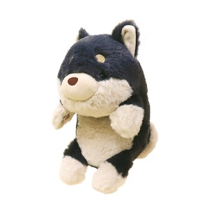 ふんばるず クロシバ VRT42876 ぬいぐるみ 姿勢矯正 抱き枕 クッション 背筋が伸びる かわいい 動物 アニマル