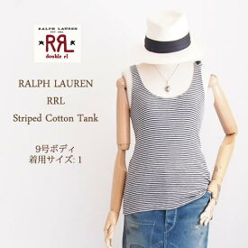 【RRL by Ralph Lauren】ラルフローレン　DOUBLE RL ダブルアールエル 錨ボタン　タンクトップ/2色メール便可