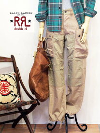 【SALE】【RRL by Ralph Lauren】ラルフローレン DOUBLE RL ダブルアールエル ツートン ミリタリー カーゴパンツ