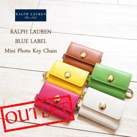 【SALE】【OUTLET】【BLUE LABEL by Ralph Lauren】 ラルフローレン ミニ フォト チャーム キー チェーン/5色【あす楽対応】