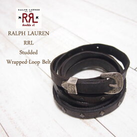 【SALE】【RRL by Ralph Lauren】 ラルフローレン　DOUBLE RL ダブルアールエル ロングラップベルト