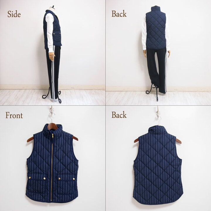 楽天市場】【SALE】【J.CREW】 ジェイクルー ストライプ キルティング 