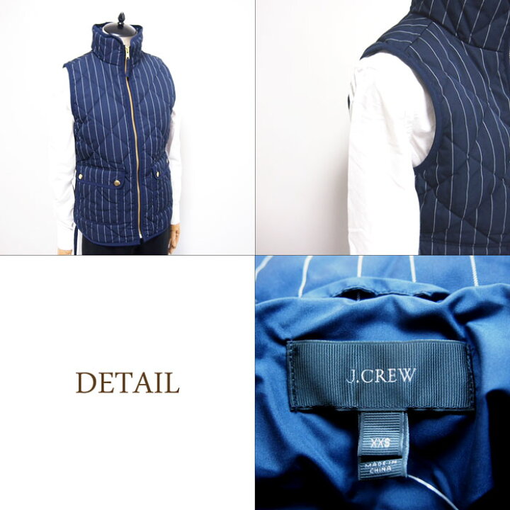 楽天市場】【SALE】【J.CREW】 ジェイクルー ストライプ キルティング 