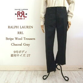 【SALE】　ラルフローレン　ダブルアールエル レディース ストライプ　ウール　パンツRRL by Ralph Lauren Wool Pant