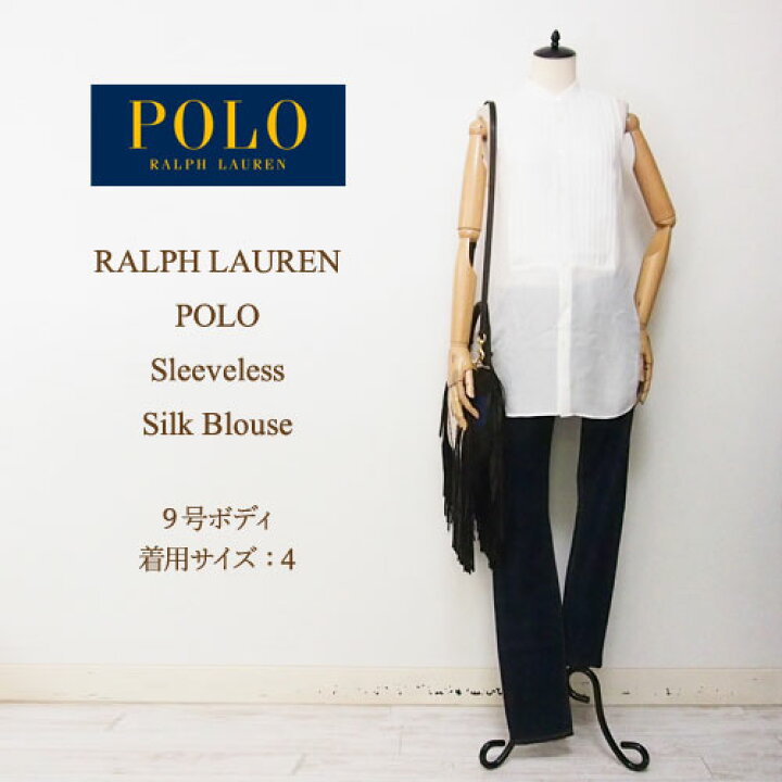 楽天市場】ラルフローレン ポロ レディース ノースリーブ シルク  