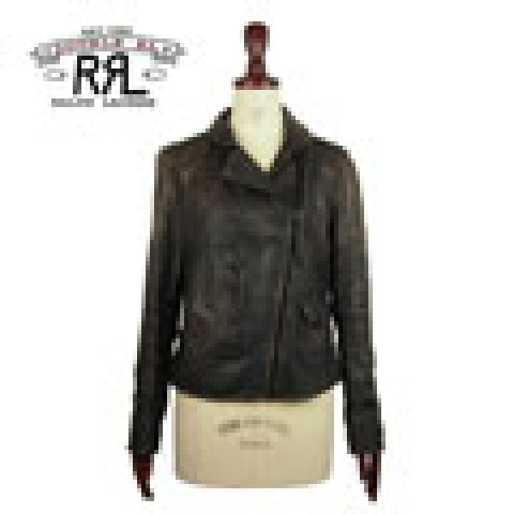 楽天市場】ラルフローレン ダブルアールエル レディース カウ レザー  