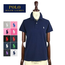 【メール便送料無料】ポロ ラルフローレン レディース ポニーワンポイント クラシックフィット ポロシャツ POLO Ralph Lauren