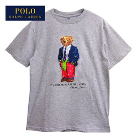 ラルフローレン ポロ ボーイズ ポロベアー プレッピースタイル クルーネック Tシャツ/ホワイトPOLO Ralph Lauren Boy'sメール便可