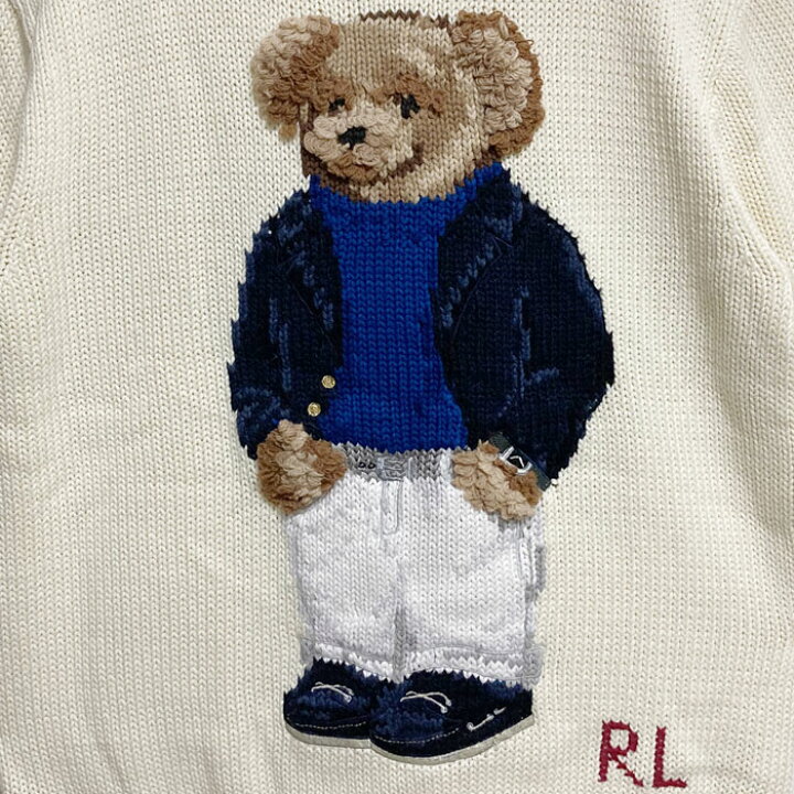 楽天市場】ラルフローレン ポロ レディース ポロベアー 紺ブレスタイル  