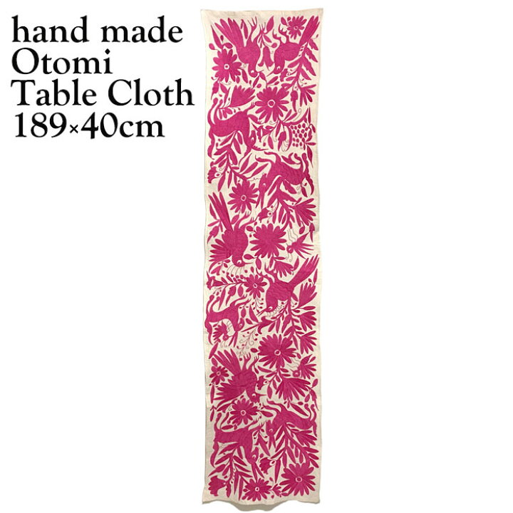 楽天市場】MEXICAN OTOMI HANDEMBROIDERED オトミ刺繍 テーブルクロス 