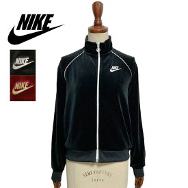 ナイキ ウィメンズ ベロア ラグランスリーブ トラックジャケット ジャージNike Sportswear Women's Full Zip Embroidered Velour Track Jacket