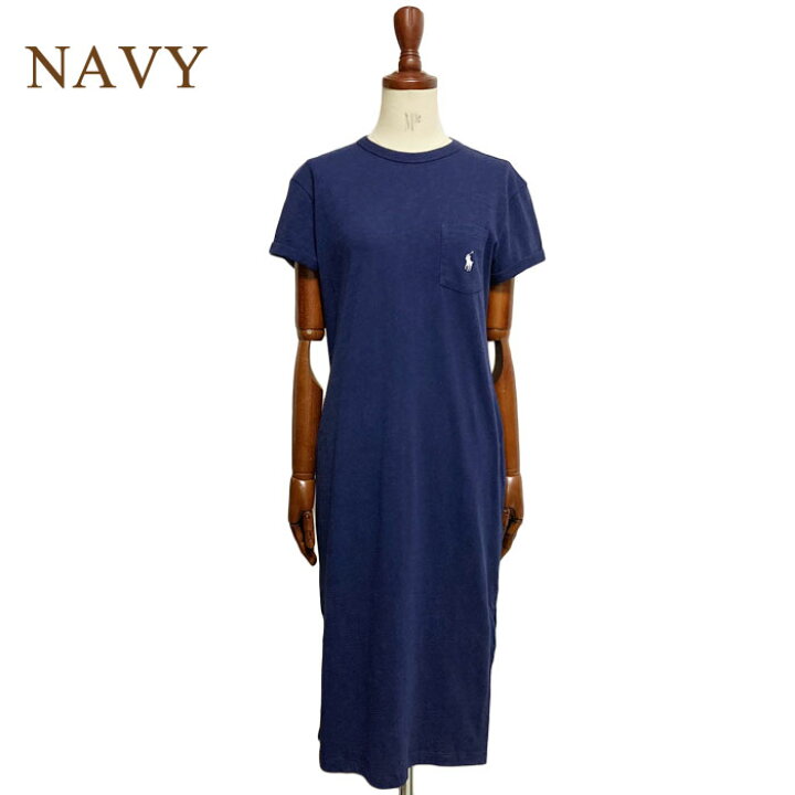 楽天市場】ポロ ラルフローレン レディース ポニー刺繍 クルーネック T  