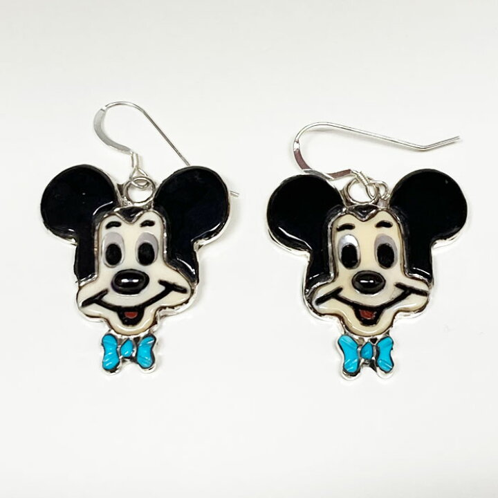 楽天市場】インディアンジュエリー ズニ族 ミッキー キャラクター  