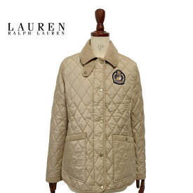 ローレン ラルフローレン レディース エンブレム 中綿 キルティングジャケット エンブレム アウターLAUREN Ralph Lauren Women's Quilted Jacket