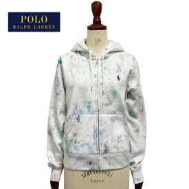 ポロ ラルフローレン レディース タイダイ マルチペイント ポニー刺繍 ZIP UP スウェット パーカー POLO Ralph Lauren TIE DYE Sweat Hoodie