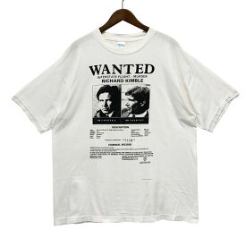 USED　1993 THE FUGITIVE MOVIE T-SHIRTS /逃亡者　ムービーTシャツ