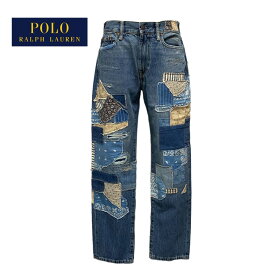 ポロ ラルフローレン レディース パッチワーク ボーイフレンド ジーンズ デニムPOLO Ralph Lauren Patchwork Avery Boyfriend Jeans