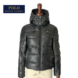 ポロ ラルフローレン レディース レザー キルティング パーカー ジャケットPOLO Ralph Lauren Leather Quilted Parka Jacket