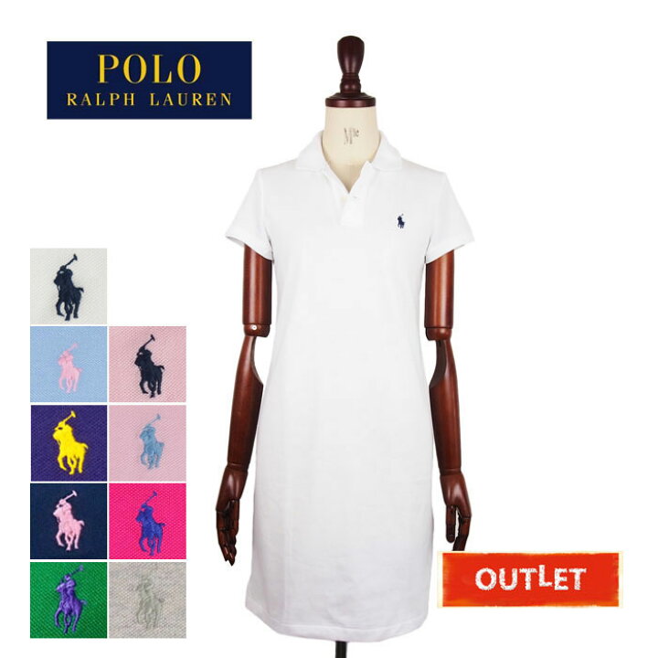 ラルフローレン ポロシャツ ワンピース レディース ビッグポニー（POLO  