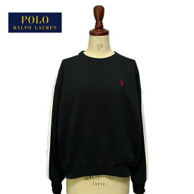 ラルフローレン ポロ レディース ワイドシルエット ポロロゴ プリント スウェット トレーナーPOLO Ralph Lauren POLO LOGO Sweat Shirts