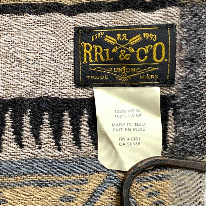 楽天市場】ラルフローレン ダブルアールエル RRL ネイティブ柄 ウール  