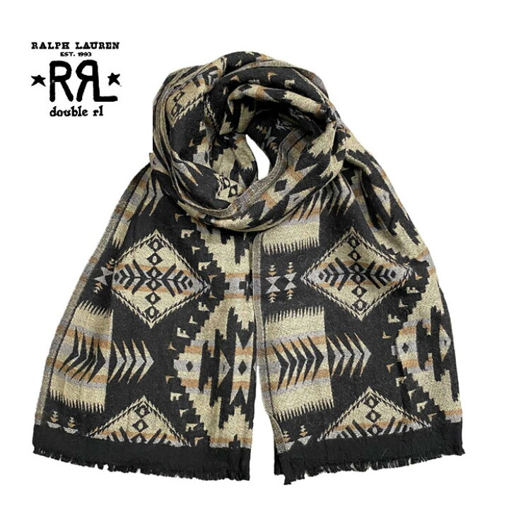 楽天市場】ラルフローレン ダブルアールエル RRL ネイティブ柄 ウール  