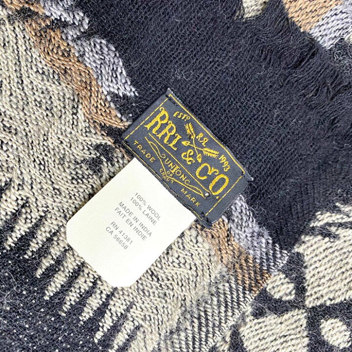 楽天市場】ラルフローレン ダブルアールエル RRL ネイティブ柄 ウール  