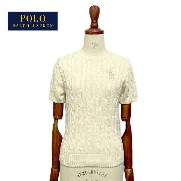 楽天市場】ポロ ラルフローレン レディース ビーズポニー コットン  